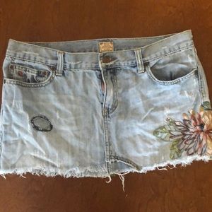 Jean skirt